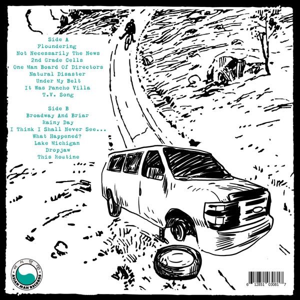 THE BROADWAYS "Broken Van" 12" VINYL