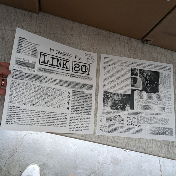 LINK 80 "17 Reasons" 12" VINYL