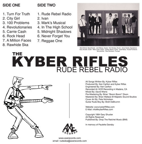 KYBER RIFLES "Rude Rebel Radio" 12" VINYL