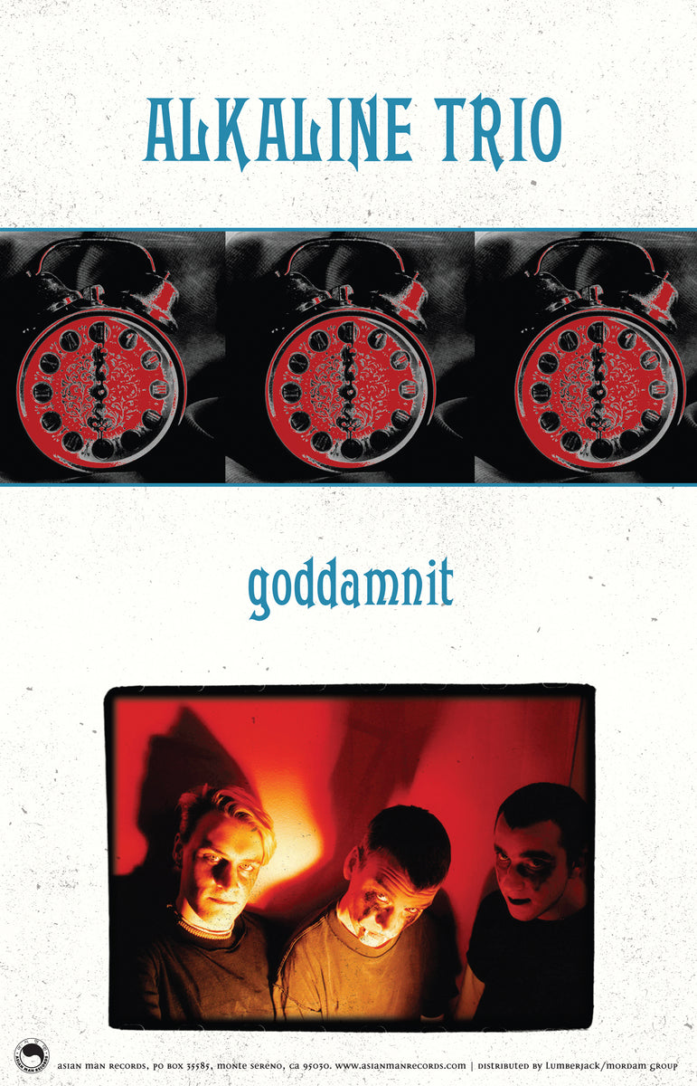 ALKALINE TRIO poster – ASIAN MAN RECORDS