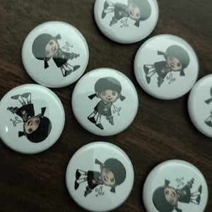 KOREA GIRL Button