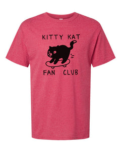 PRE ORDER: KITTY KAT FAN CLUB - T-Shirt RED