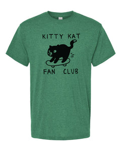 PRE ORDER: KITTY KAT FAN CLUB - T-Shirt GREEN