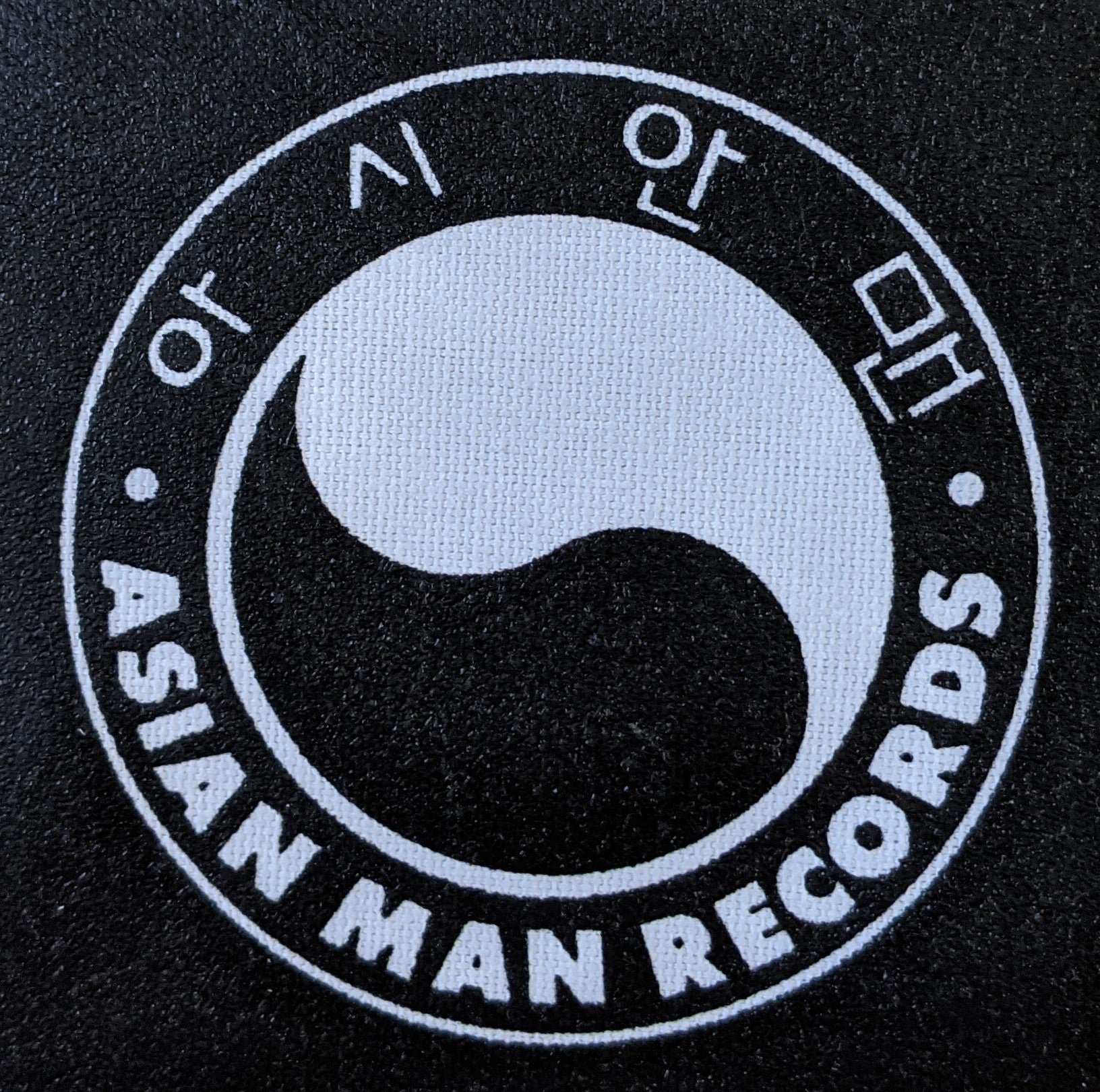 ASIAN MAN RECORDS canvas patch
