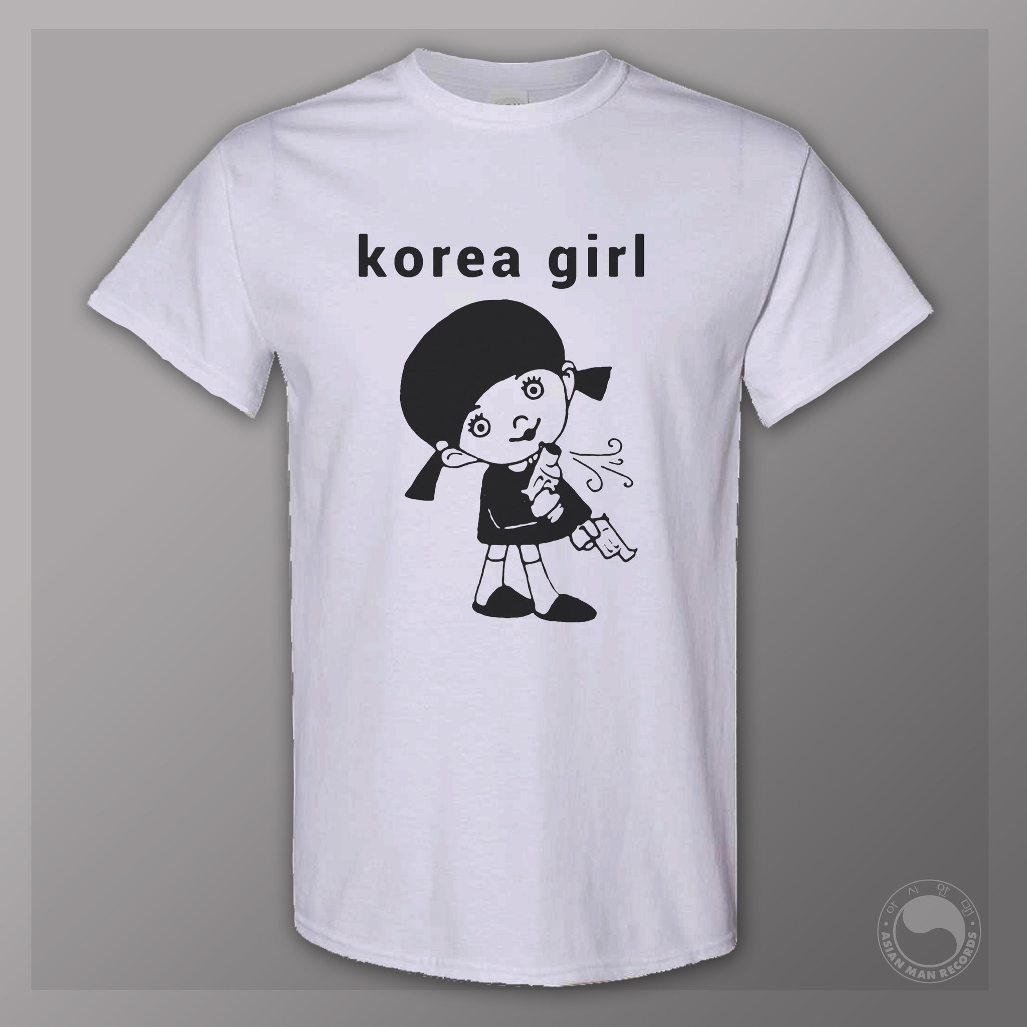 KOREA GIRL - T-Shirt WHITE