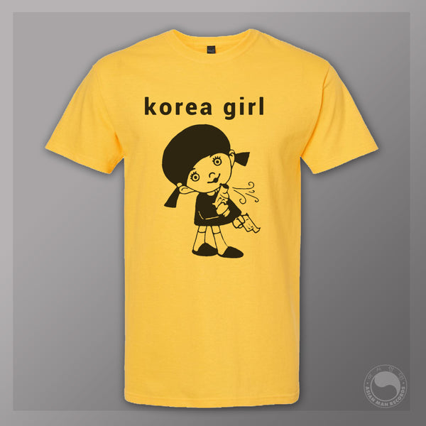 KOREA GIRL - T-Shirt YELLOW