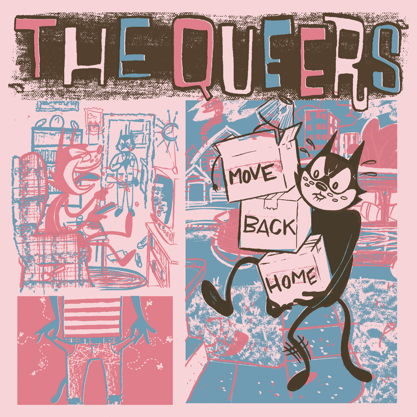 The Queers/Move Back Home Record Lp1995 | eBay