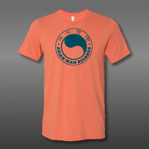 AMR "LOGO" T-Shirt - Heather Orange with Blue Ink