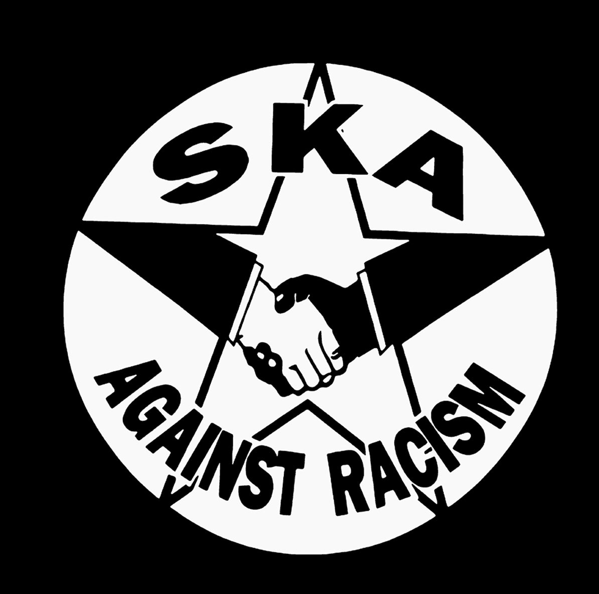 SKA AGAINST RACISCM sticker