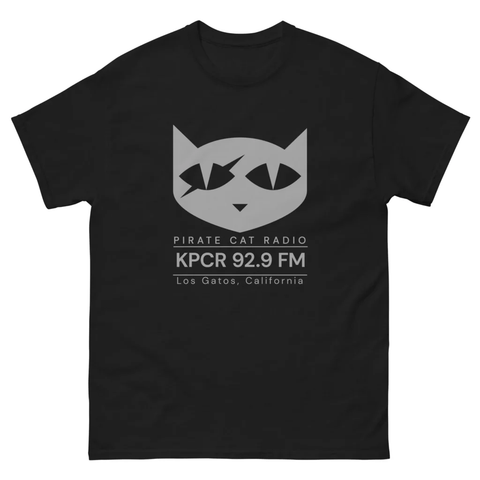 PIRATE CAT RADIO - FUNDRAISER SHIRT 100% GOES TO SUPPORT KPCR RADIO